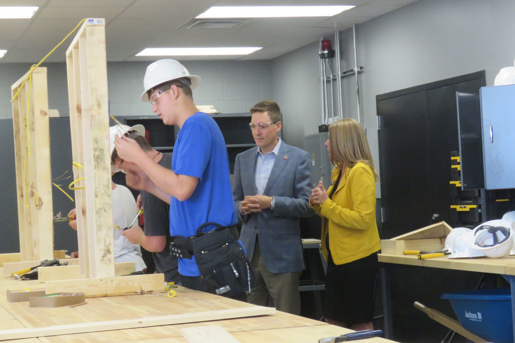 Construction program tour
